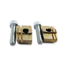 Set of 2 sliding blocks with screws for the RILLFIT SIX Tyre cutter