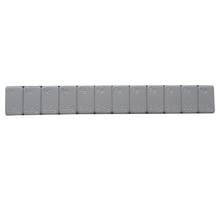 Samolepící závaží Fe 12x2,5 - 300 nízké šedý lak