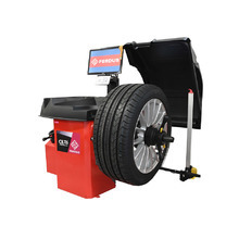 CB76 Automat 3D wheel balancer with stopping in position and laser