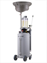 HC-2197 Oil tank with fluid extractor and measuring cylinder