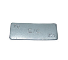 Samolepiace závažie FEC-PL 25 g - šedý lak