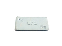 FEC adhesive weights 20 g - galvanized