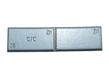 Zinkové samolepiace závažie ZNC 35g - šedý lak