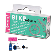 Opravná sada BIKE tubeless (súprava - plast)