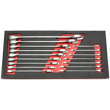 Set of combination wrenches, 16 pcs in STRC 2706 / 2707 / 3307 Edge module