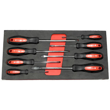 Set of screwdrivers, 8 pcs in STRC9/11 module