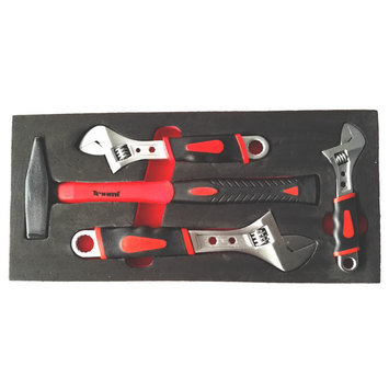 Set of adjustable wrenches, 4 pcs in STRC9/11 module