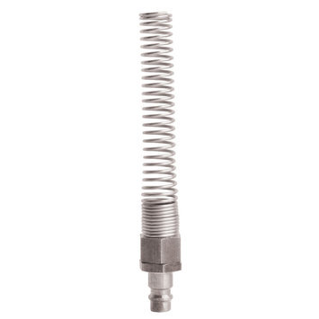 Quick-coupler 8/12 with spring