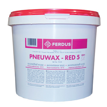 Mounting wax PNEU WAX  - RED