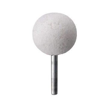 Limestone spherical with shaft 40