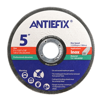 Cutting disc - INOX -125 x 1 mm