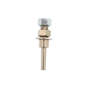 Shaft for buffing tools 3/8" - 24 - 6mm - thread 25mm