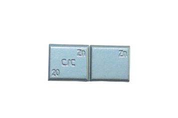 Zinc adhesive weight ZNC 20g - grey paint
