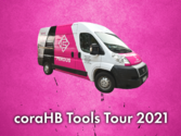 Obrázky z coraHB Tools Tour 2021